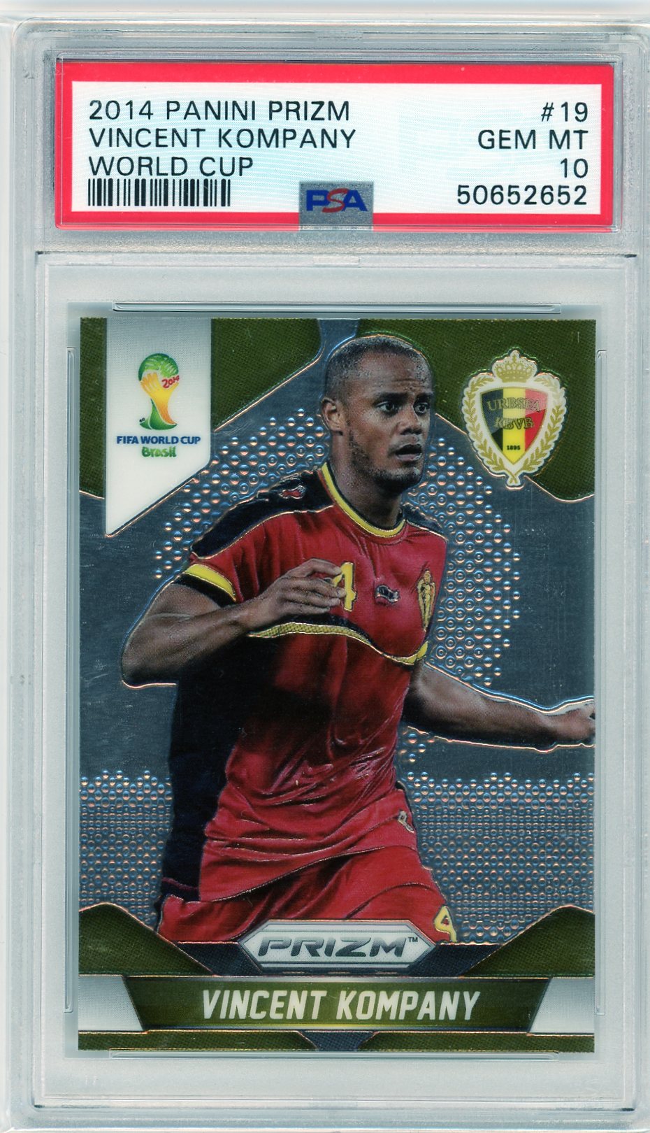 PSA 10 Vincent Kompamy // 2014 Panini prizm world cup