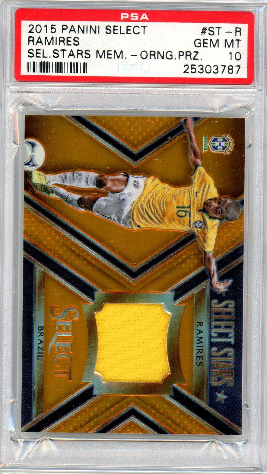 PSA 10 Ramires 124/479 // 2015 Panini select patch